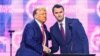 Чарли Кирк с президентом Дональдом Трампом на фестивале America Fest, штат Аризона, 22 декабря 2024 года